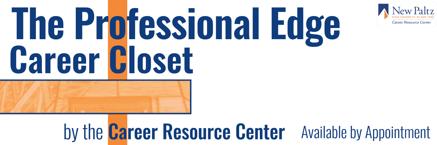 The Professional Edge Career Closet web banner